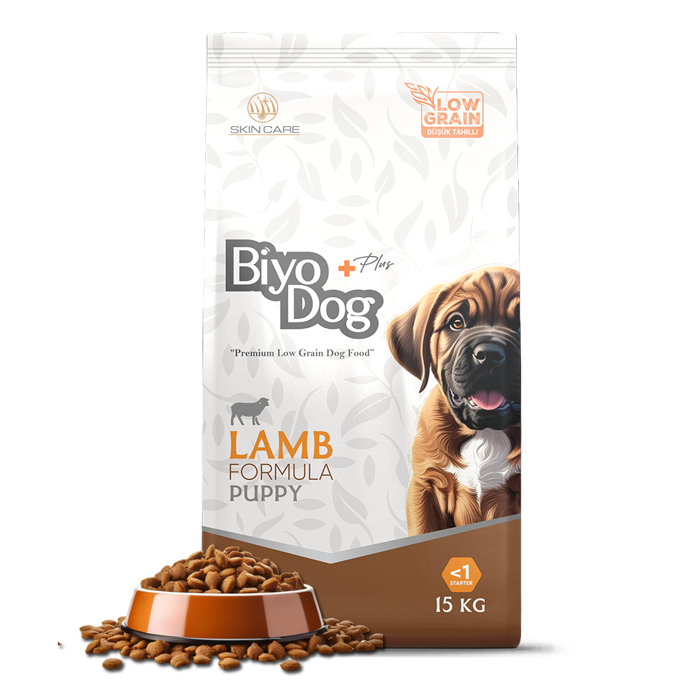 Biyodog Plus Puppy Kuzu Etli Yavru Köpek Maması 15 kg