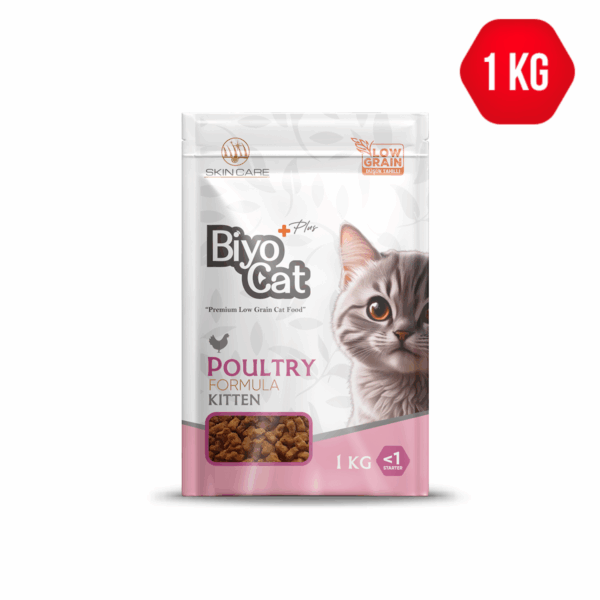 Alternative view of Biyocat Plus Kitten Kümes Hayvanlı Yavru Kedi Maması 5 kg