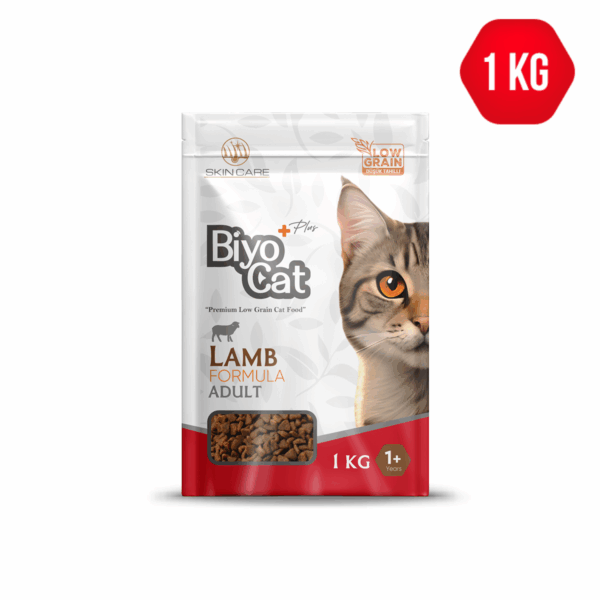 Alternative view of Biyocat Plus Kuzu Etli Yetişkin Kedi Maması 5 kg