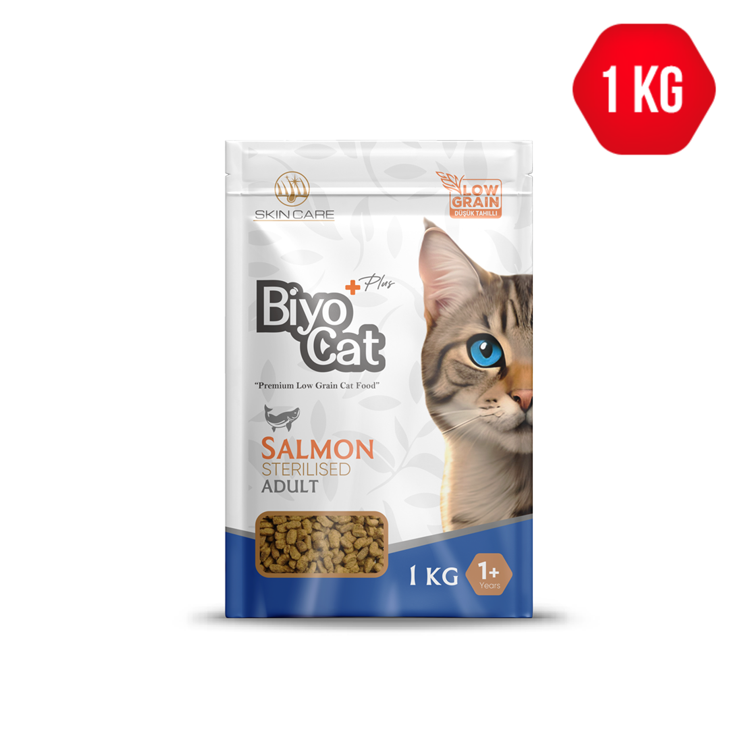Biyocat Plus Somonlu Kısır Yetişkin Kedi Maması 5 kg - Görsel 2