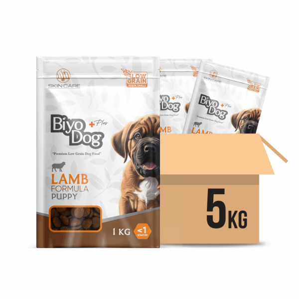 Biyodog Plus Puppy Kuzu Etli Yavru Köpek Maması 5 kg