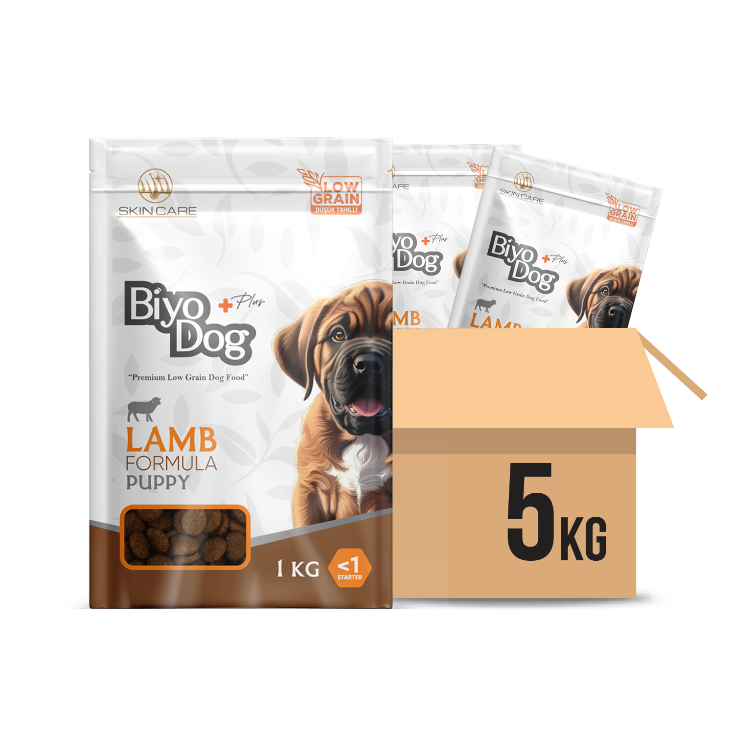 Biyodog Plus Puppy Kuzu Etli Yavru Köpek Maması 5 kg