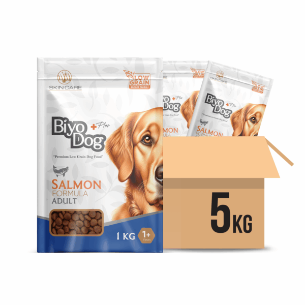 Biyodog Plus Somonlu Yetişkin Köpek Maması 5 kg