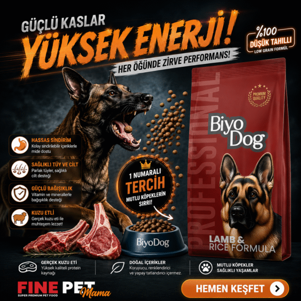 Biyodog Profesyonel Kuzu Etli Universal Köpek Maması 15 kg